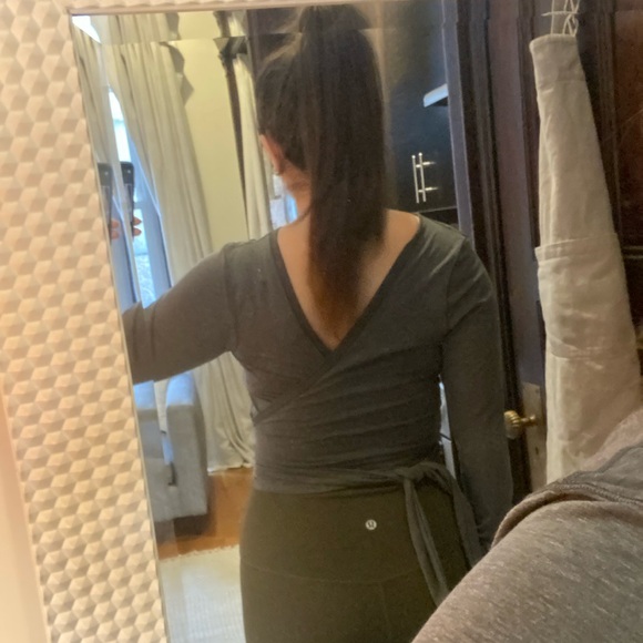 Lululemon Ballerina Wrap Top! - Picture 6 of 6